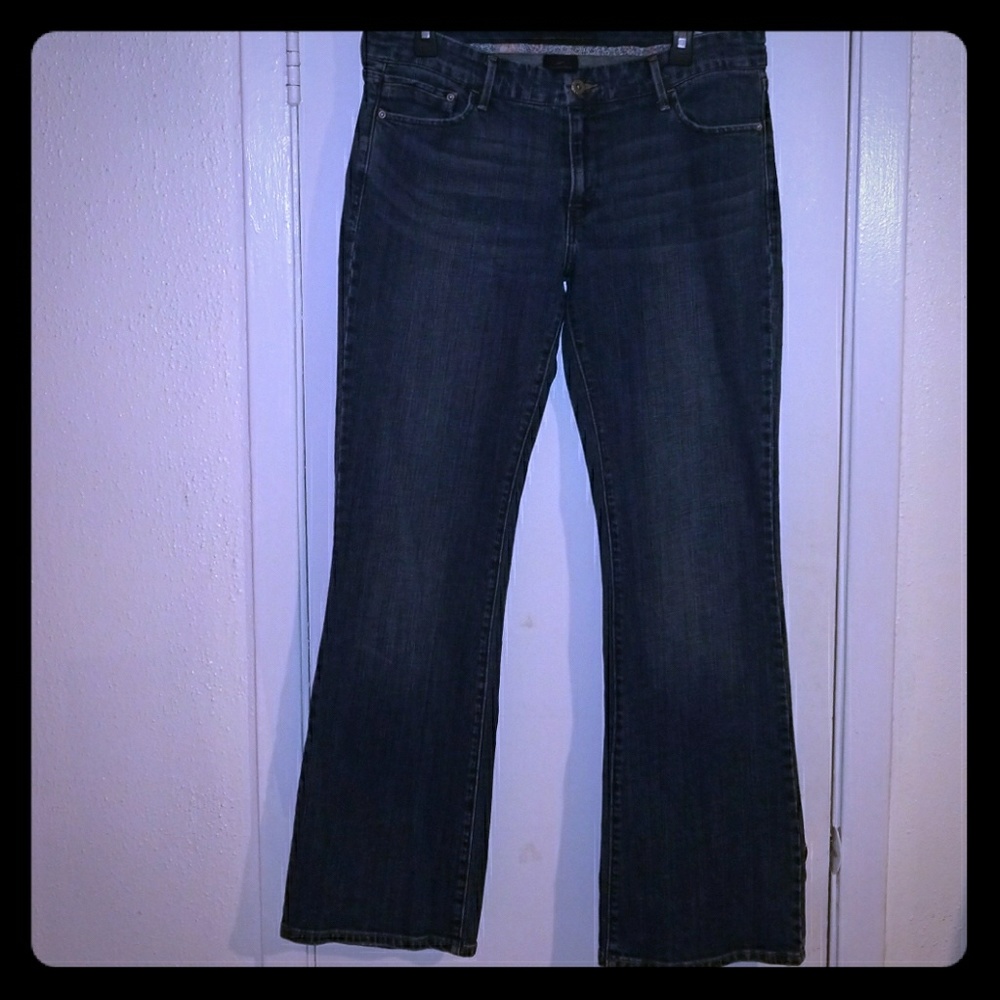 Levi platinum flare jeans size 14